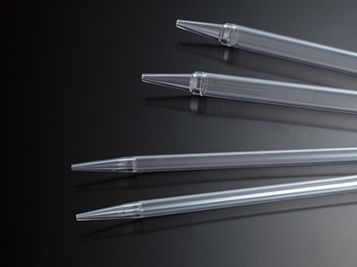 10.0mL、25.0mL、50.0mL和100.0mL 移液管管头/管嘴采用超声焊接方式与管体连接